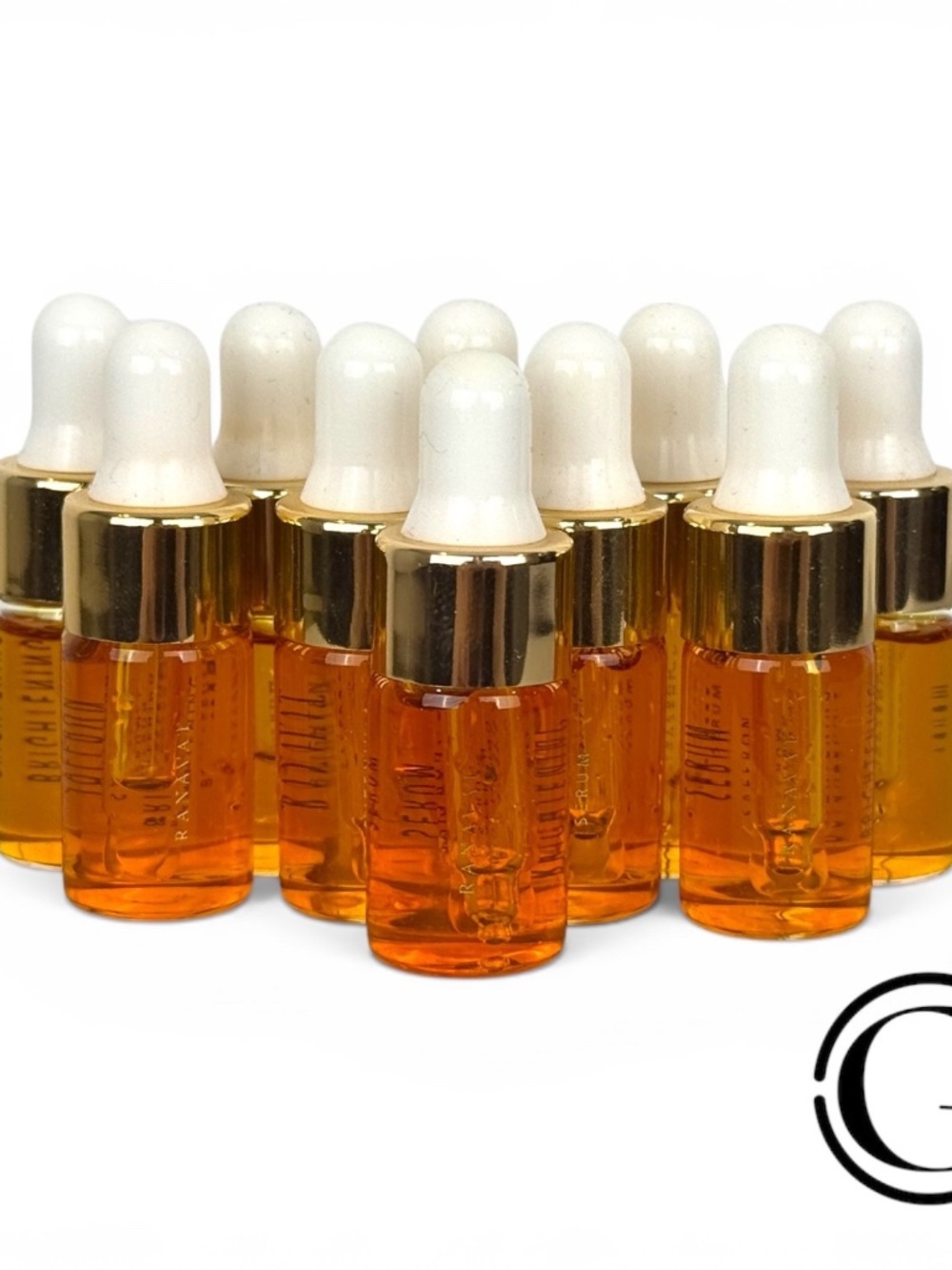 PACK OF 10 RANAVAT Brightening Saffron Serum Radiant Rant 0.1 oz 3 mL EACH NWOB